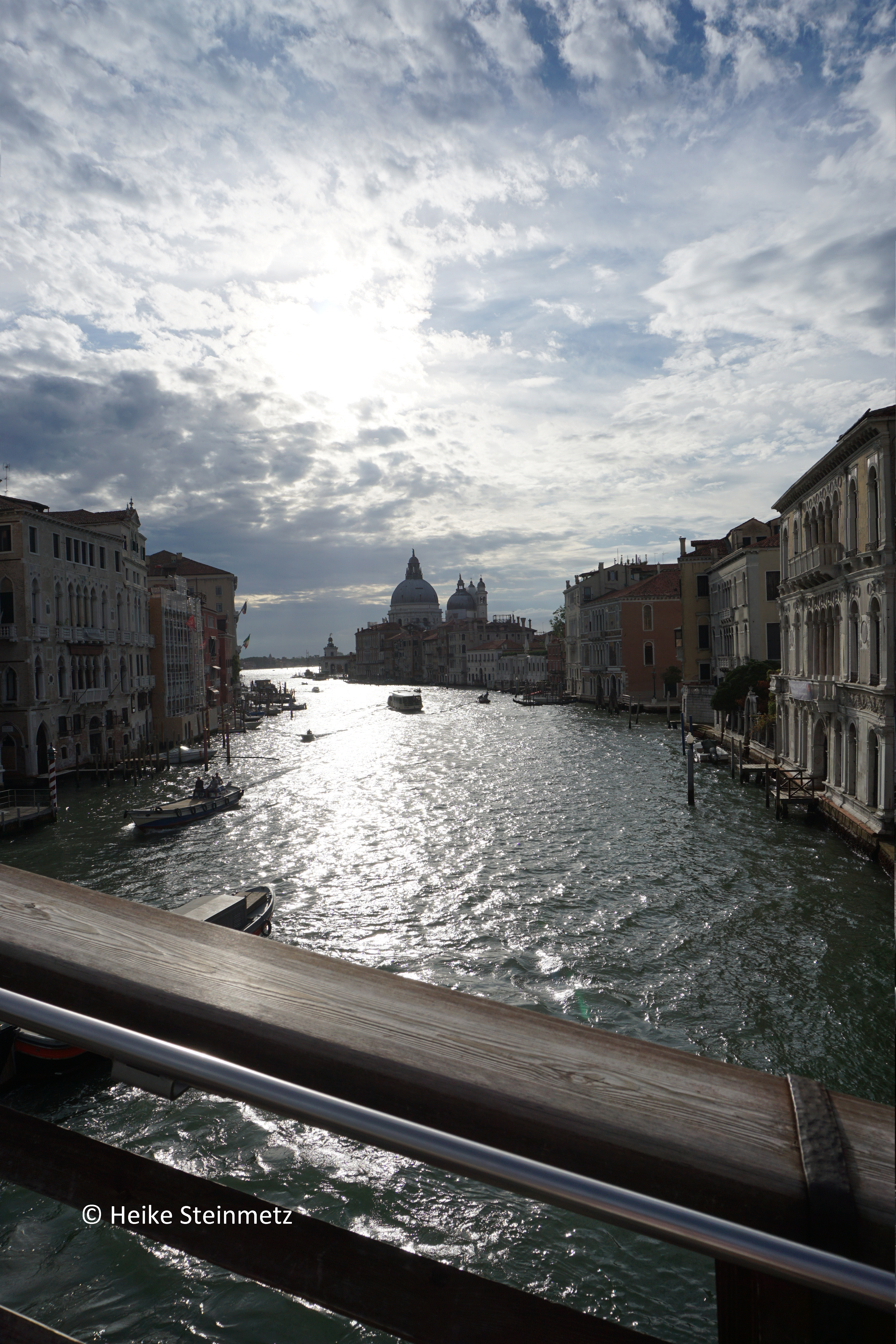 Venedig, Blick von der &quot;Accademia&quot; &copy;Heike Steinmetz
