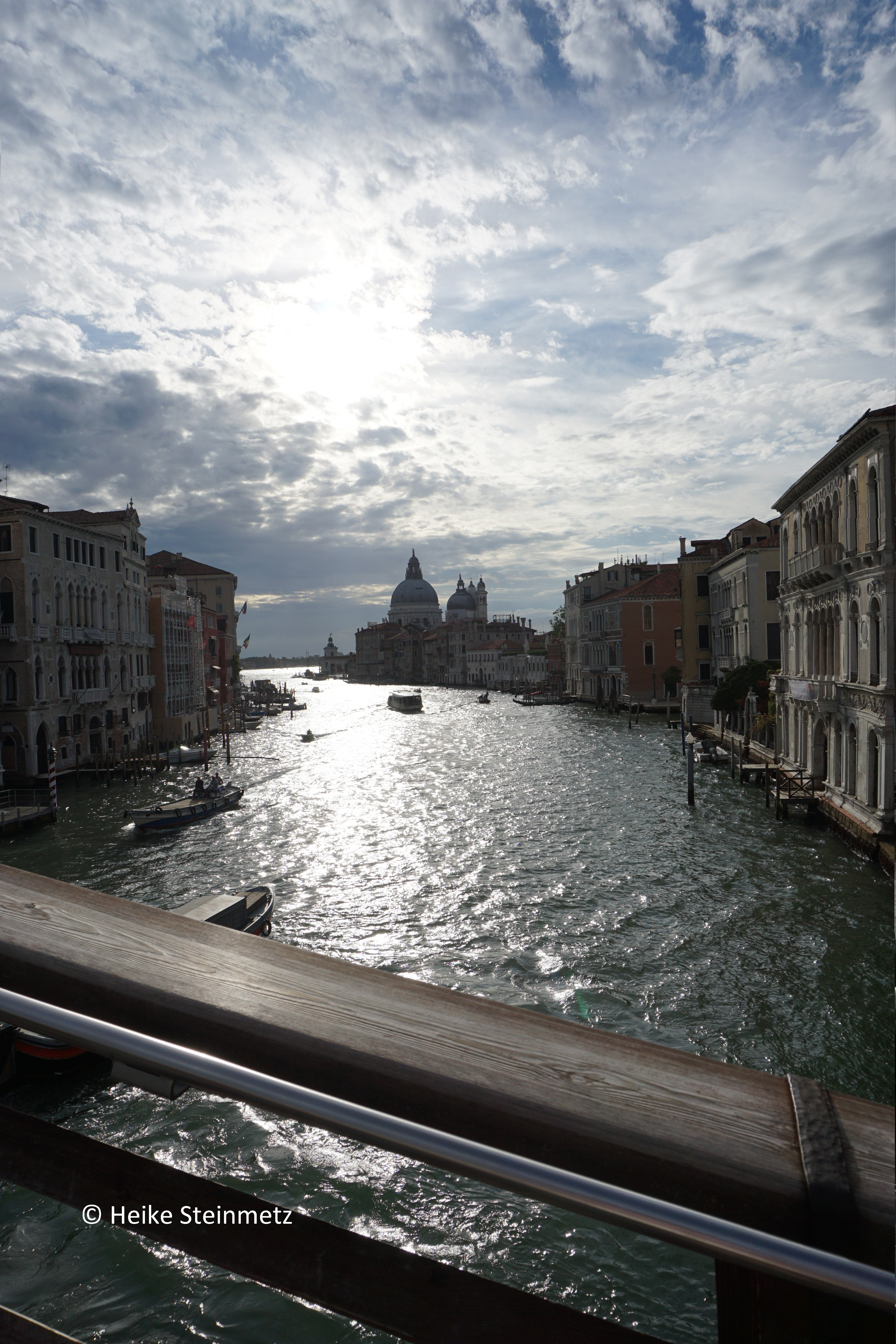 Venedig, Blick von der "Accademia" ©Heike Steinmetz